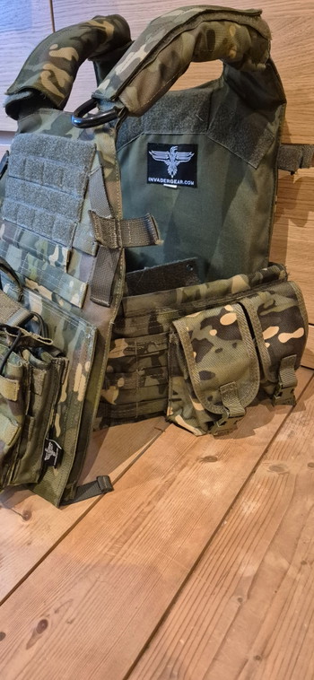 Afbeelding 4 van Plate carrier multicam tropic