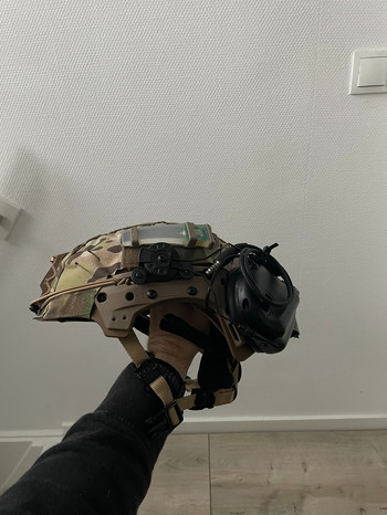 Imagen 3 de FMA Tactical EXF Bump Type Helmet - Dark Earth