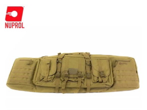 Image pour Nuprol PMC DeLuxe Double Rifle Gun Bag 46 inch Tan