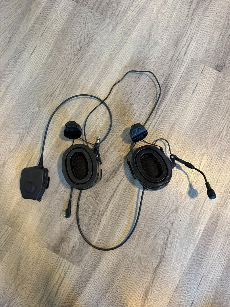 Image 1 for 3M Peltor Comtac 8 + PTT auf Kenwood (Baofeng)