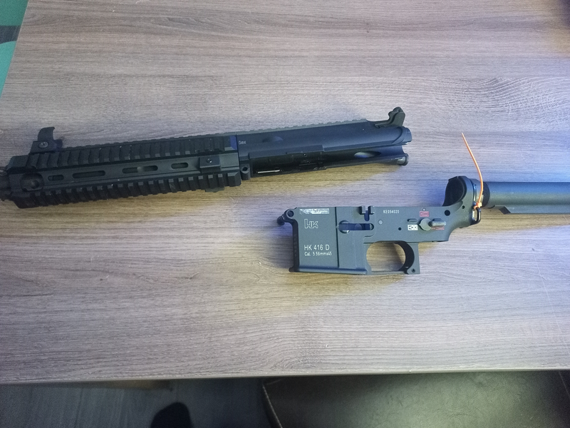 Imagen 1 de Aangeboden lege umarex hk416d body