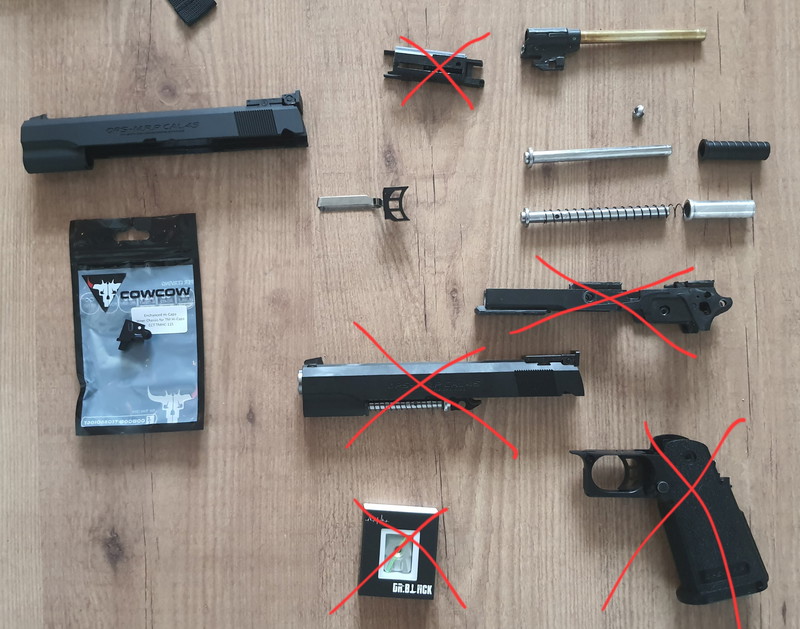 Imagen 1 de Hi capa parts & custom stippled grip