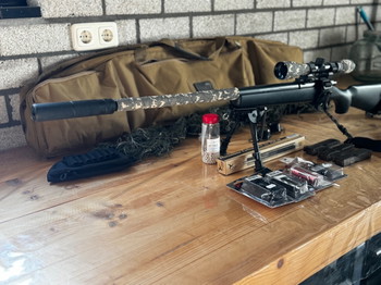 Afbeelding 4 van Te koop: Tokyo Marui VSR-10 G-Spec | Full Action Army Build !