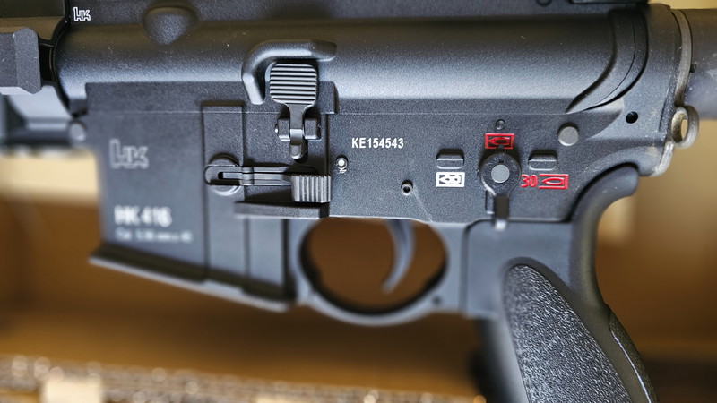 Bild 1 für Umarex HK 416 1x gebruikt in de doos
