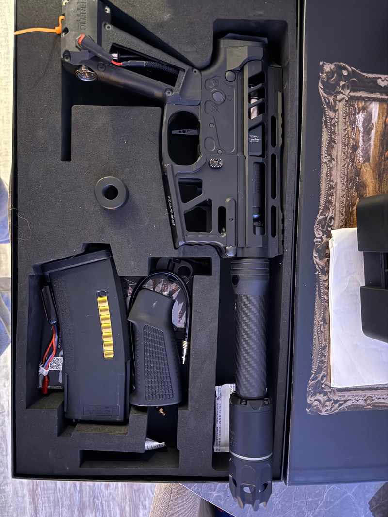 Image 1 for Heretic labs + carbon fles met ninja v2 pro regulator