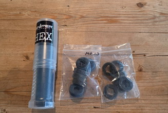 Image for Snipermechanics Hex suppressor long 14mm CCW