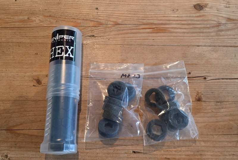 Image 1 for Snipermechanics Hex suppressor long 14mm CCW