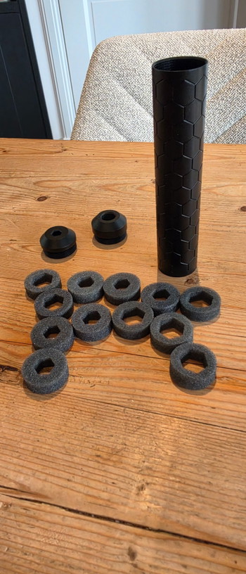 Image 2 for Snipermechanics Hex suppressor long 14mm CCW