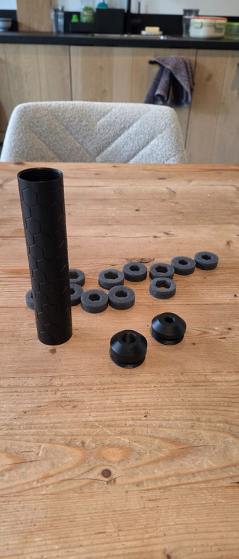 Image 3 for Snipermechanics Hex suppressor long 14mm CCW