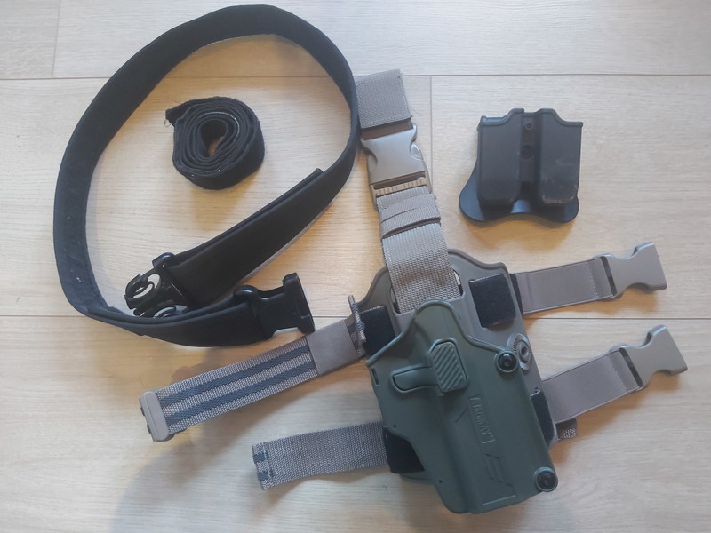 Afbeelding 1 van Tactical belt en holsters