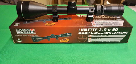 Image pour Swiss Arms scope sniper 3-9x50