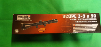 Afbeelding 2 van Swiss Arms scope sniper 3-9x50