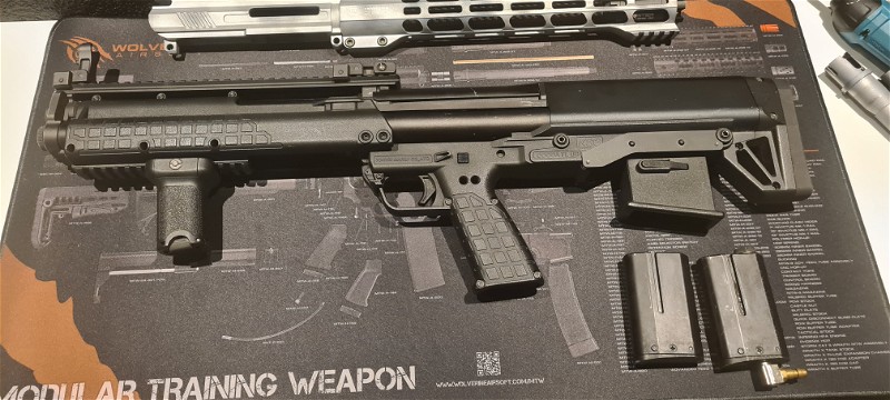 Image 1 for Ksg shotgun m4 adapter powair6 build
