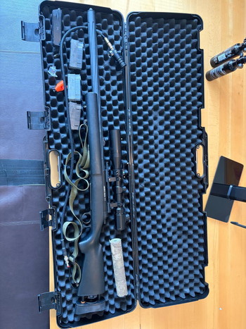 Image 2 for Novritsch SSG24, Mancraft HPA, SDiK, TRIDOS TDC, Complete HPA Setup