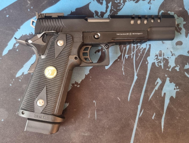 Imagen 1 de Softair WE Hi-Capa 5.1 Colt 2011 6mm BB Green Gas