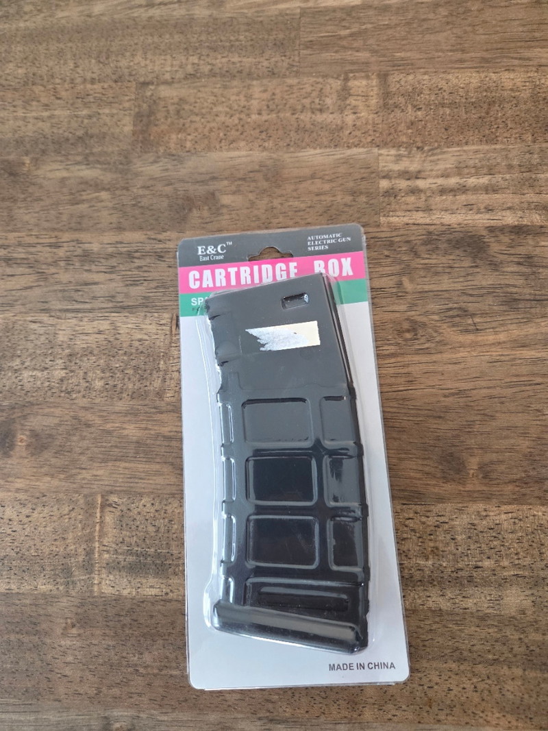 Bild 1 für M4 M16 Polymer Magazine HiCap 350 BBs Magpul Style Black