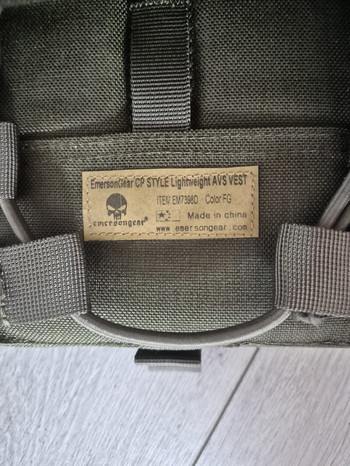 Image 3 for EMERSON PLATE CARRIER inc dummy plates