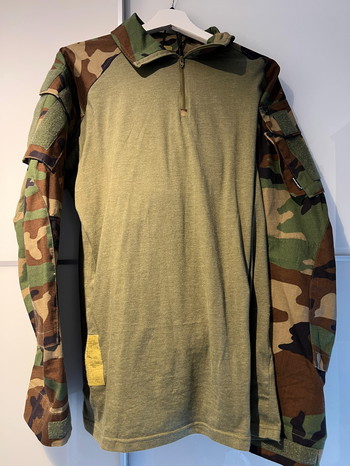 Afbeelding 2 van Emerson Gear G3 combat shirt M81 woodland maat L (1x gedragen)