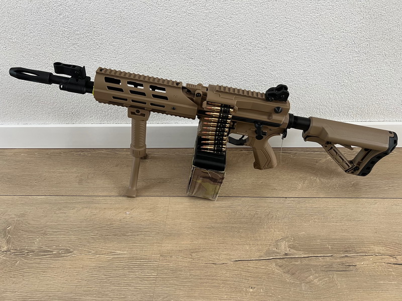 Afbeelding 1 van G&G Cm16 Lmg compleet in doos 1x gebruikt !