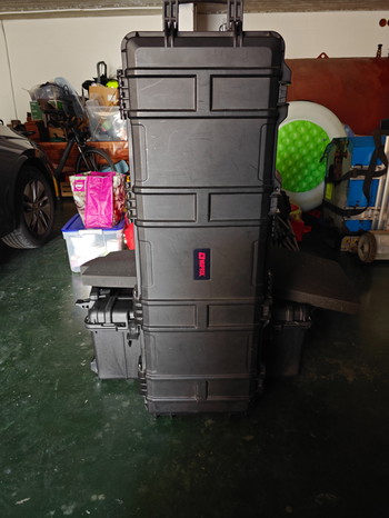 Afbeelding 2 van NUPROL big hardcase with wodden plate and 2 full foams