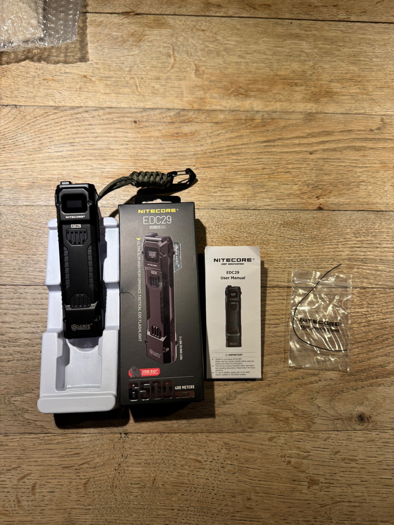 Image 1 pour GLOEDNIEUW NITECORE EDC29 6500 lumen