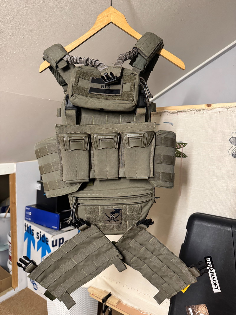 Afbeelding 1 van Warrior Assault Systems DCS Plate Carrier Ranger Green
