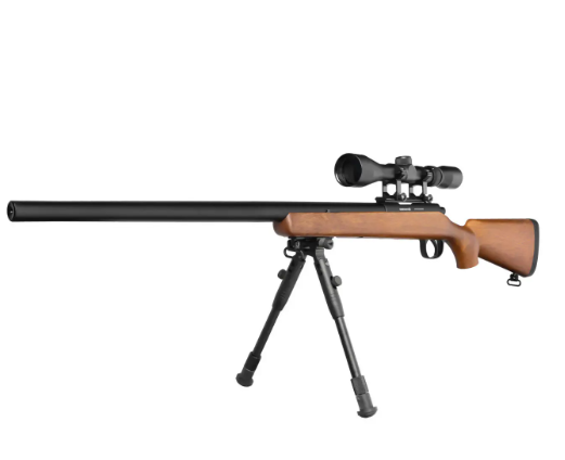 Afbeelding 1 van GSG MB03 Sniper Holzoptik Softair-Gewehr Kaliber 6 mm BB Federdruck