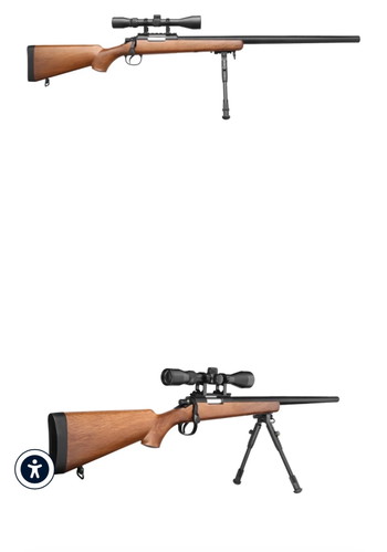 Image 4 for GSG MB03 Sniper Holzoptik Softair-Gewehr Kaliber 6 mm BB Federdruck