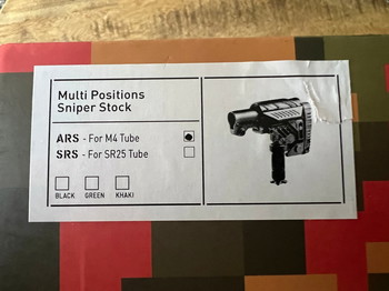 Image 5 for Multi Position Sniper Stock For M4 CAA