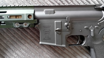 Bild 2 für Guns Modify MWS M4 GBB Geissele super duty MK4 met 6 mags