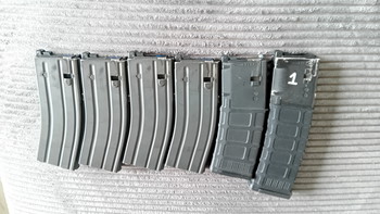 Bild 5 für Guns Modify MWS M4 GBB Geissele super duty MK4 met 6 mags