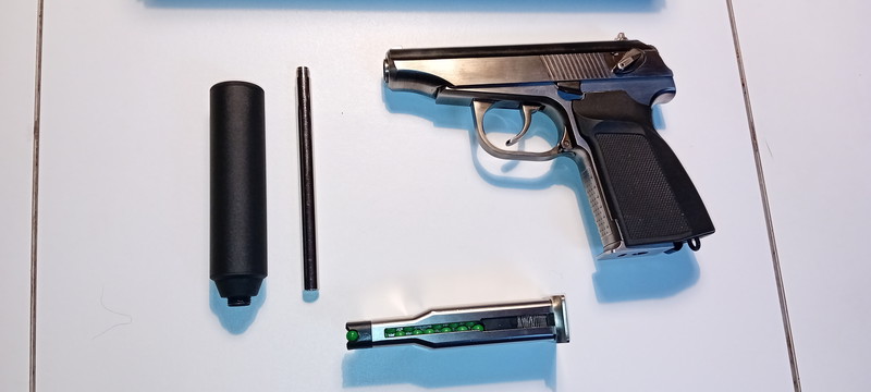 Imagen 1 de WE Makarov SV  GBB Neuf  2 chargeurs + silencieux