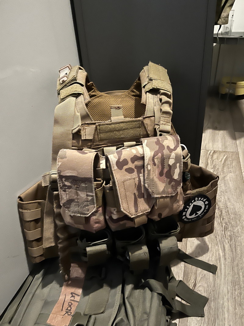 Image 1 for 1x uniform + tactisch vest.