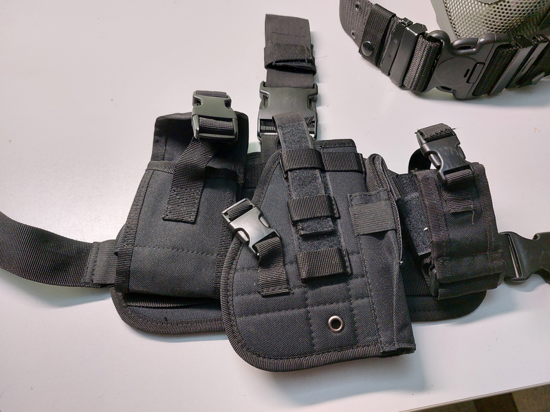 Image 1 for Tactical drop leg holster right handed