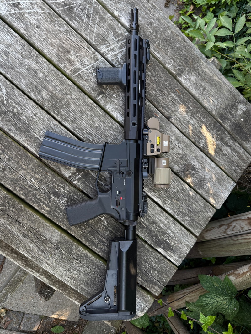 Bild 1 für CYMA CM.097B Platinum (Geüpgraded!) + EOTech Combo & Mags