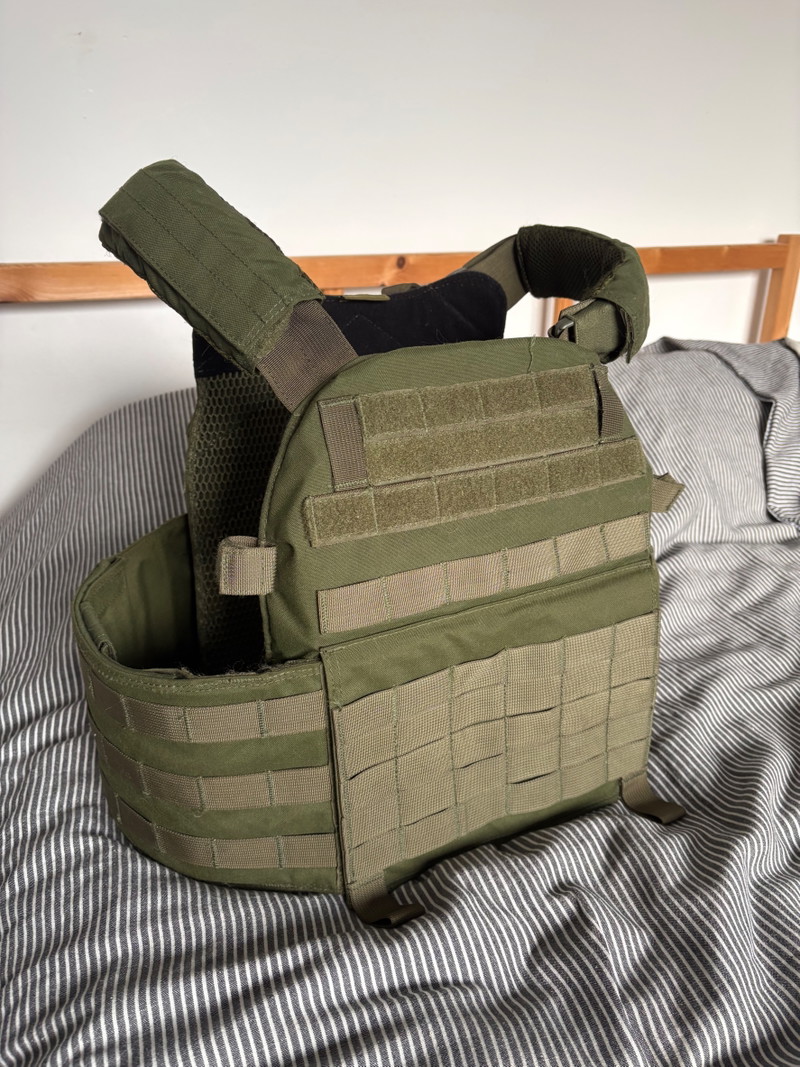Image 1 for Warrior Assault Systems DCS Plate Carrier Base Ranger Green