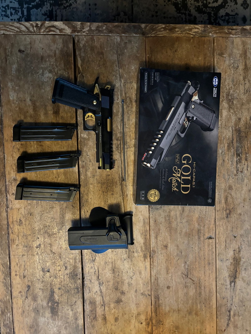 Imagen 1 de Hi-Capa 5.1 Gold Match GBB Tokyo Marui