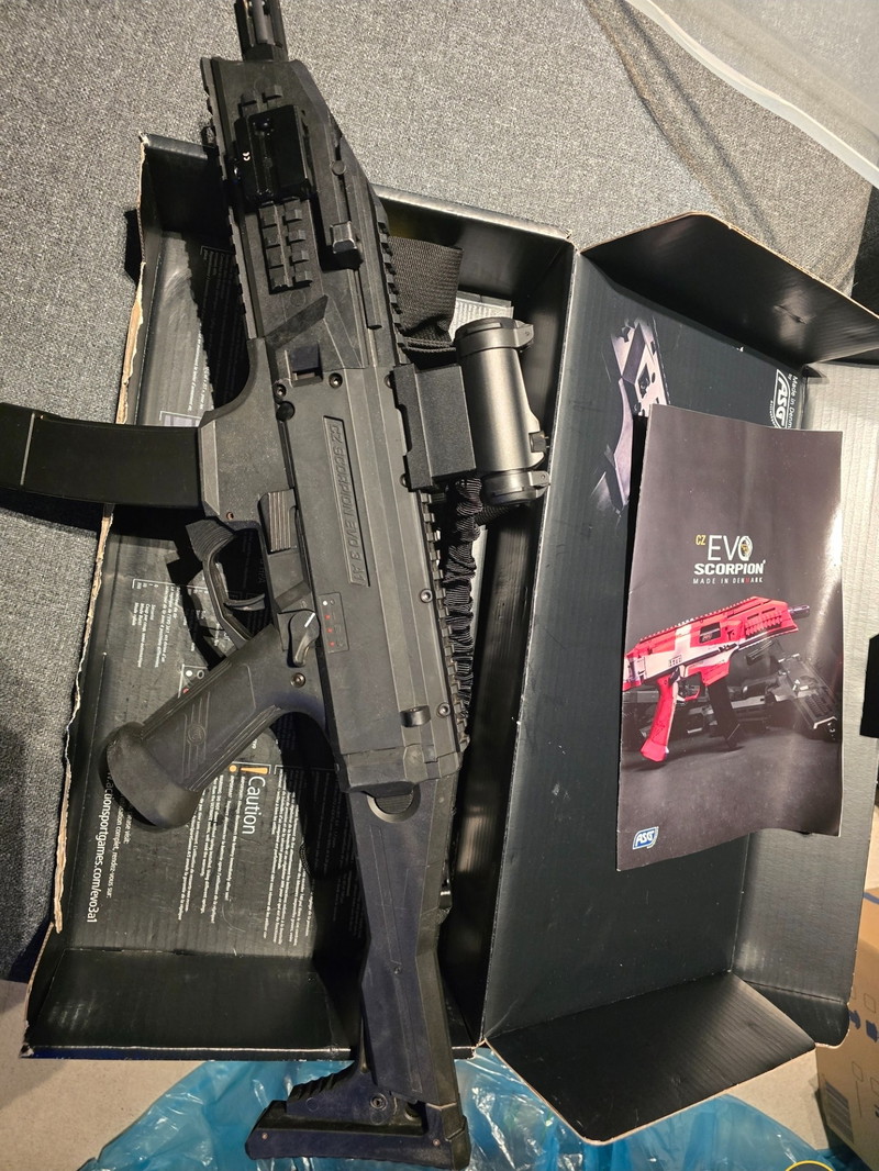 Image 1 pour ASG Scorpion CZ EVO 3A1 + Accesoires