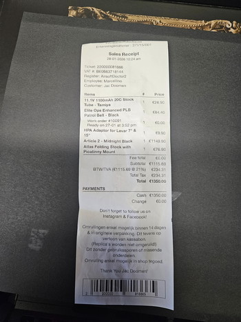 Bild 2 für Nieuwe heretic met tankgrip wolverine