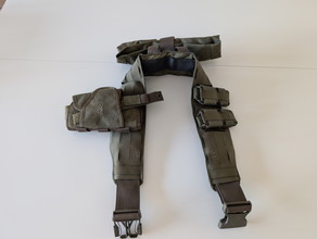 Image for Tasmanian Tiger Warrior Belt LC OD incl. Pistol pouches/holster en Dump Pouch
