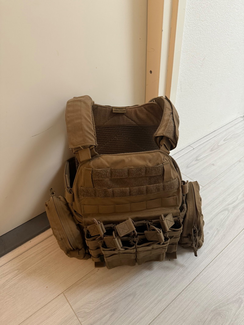 Image 1 for Warrior Assault Systems Plate Carrier Coyote