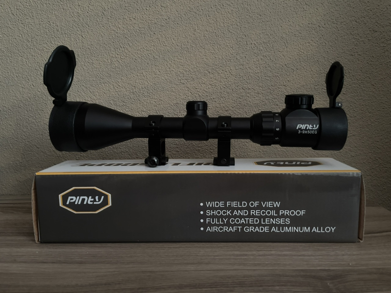 Afbeelding 1 van 3-9 50mm Rood/Groen Rangefinder Rifle Scope