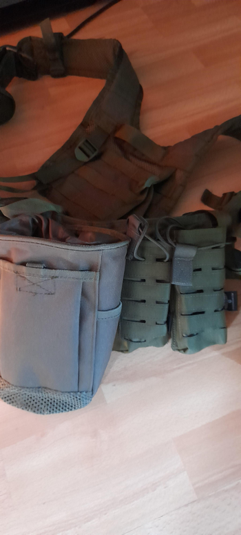 Afbeelding 2 van Tactical Belt + Harnas en pouches