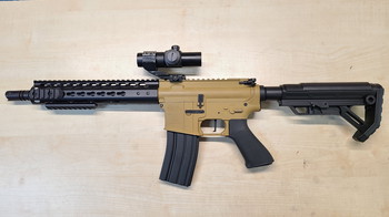 Imagen 2 de MK18 AEG Full metall + ETU Tan Black