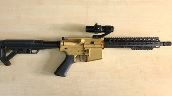 Imagen 3 de MK18 AEG Full metall + ETU Tan Black