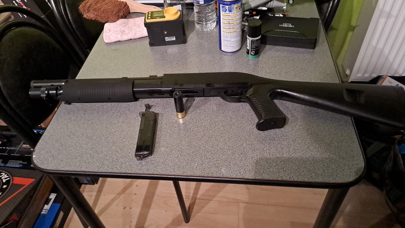 Image 1 for Lancer tactical Gen 2 m4 and M56A spring shotgun
