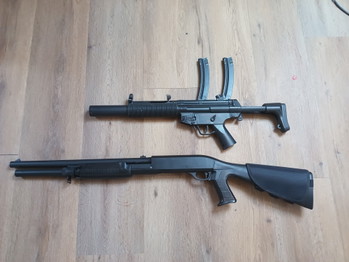 Bild 2 für MP5 van jg works en shotgun van asg