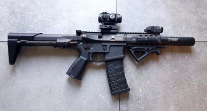 Afbeelding van G&G arp 556 + red dot, light , and tracer( mag wegen tegen elk aannemelijk bod )