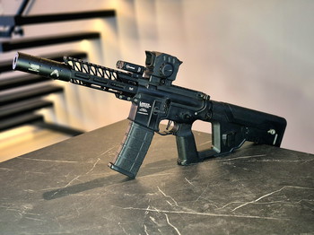 Image 5 pour Lancer Tactical Enforcer BATTLE HAWK | Mosfet ETU | AEG w/ Alpha Stock (BLACK)