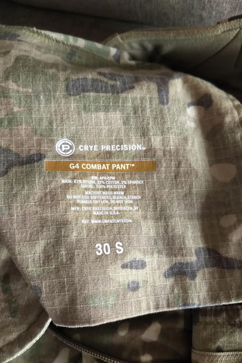 Afbeelding 3 van crye precision combat pants gen 4 30R multicam + airflex neuve